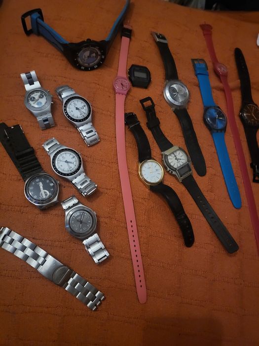 Relogios Usados Casio e Swatch