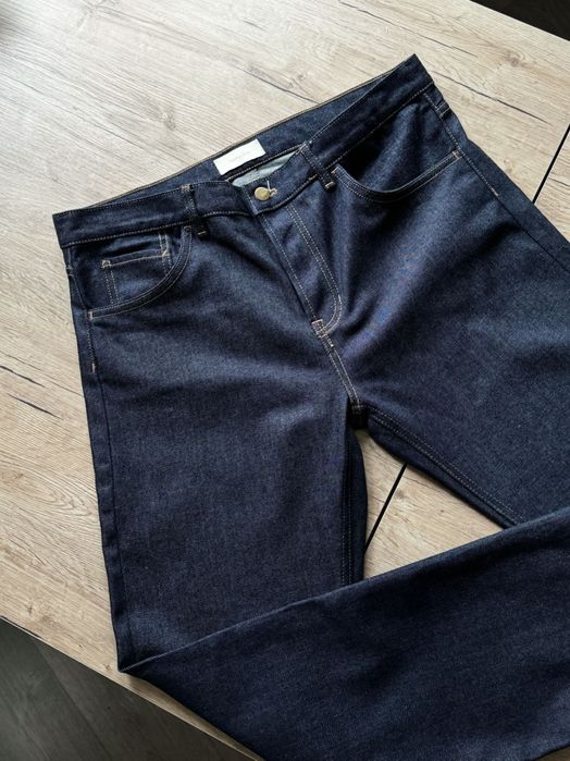 Massimo Dutti базові чоловічі сині джинси