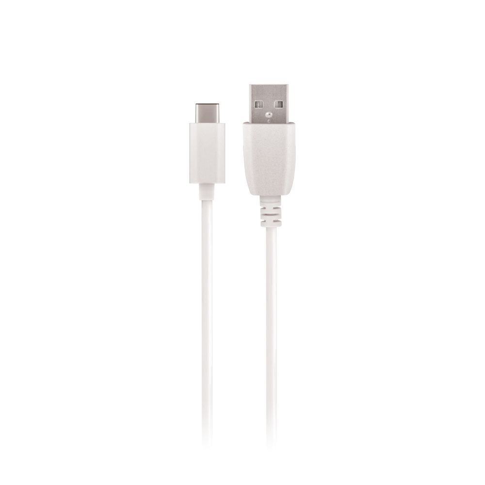 Maxlife Ładowarka Sieciowa Mxtc-01 1X Usb 2,1A Biała + Kabel Usb-C