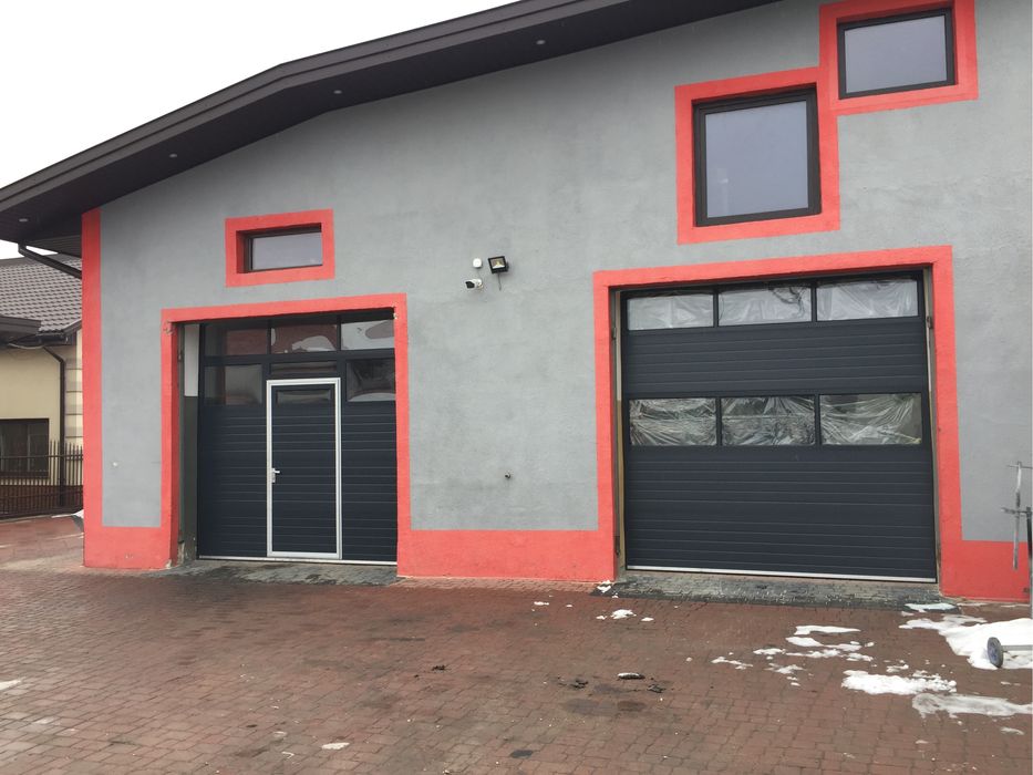 Brama segmentowa 3000x3000 gatunek 2 panela tanio nowa brama