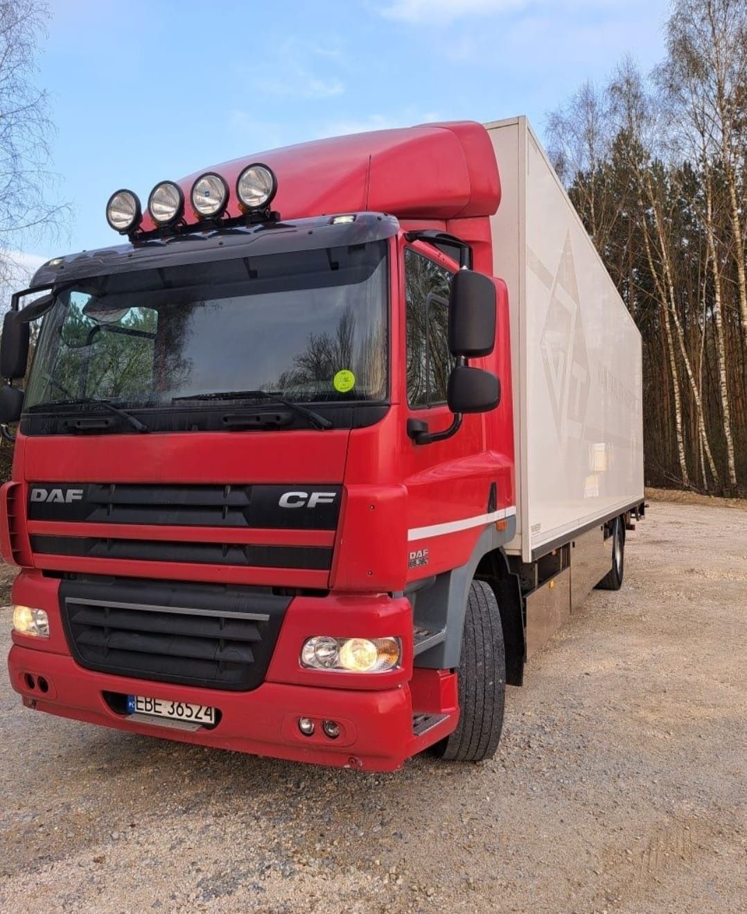 Auto ciężarowe solówka daf cf85 automat+retarder