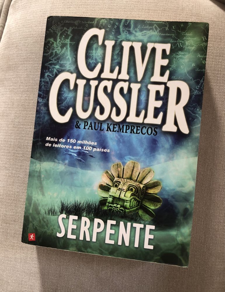 Livro Serpente Clive Cussler