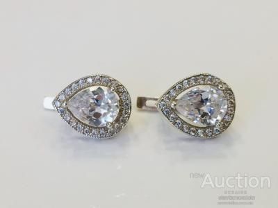 серебряные серьги серебро 925 проба