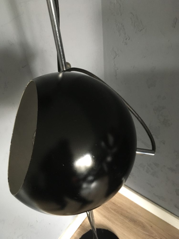 Lampa podłogowa stojąca Space Age Eye Ball lata 70 vintage