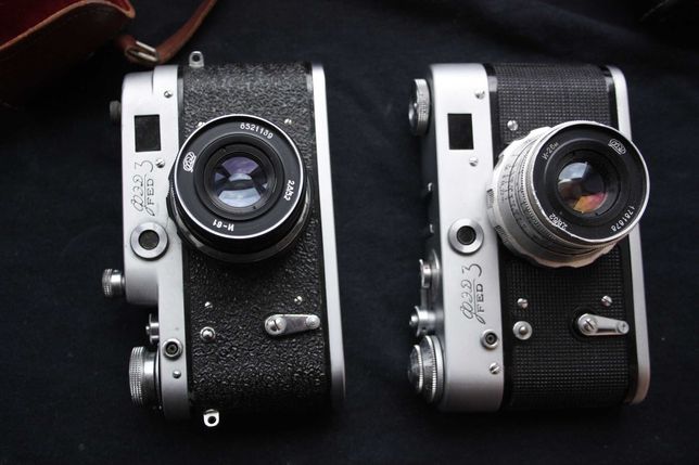 Плівковий фотоаппарат ФЕД 4, фед5, canon 350D ідеал (2шт наявні)