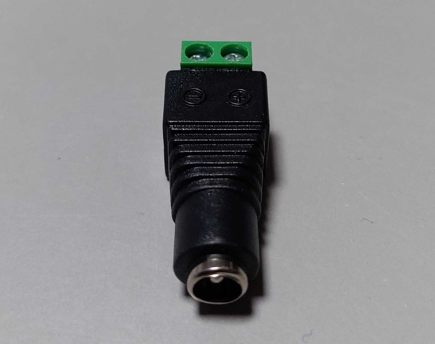 Conector/ligador fêmea DC 12v-36v