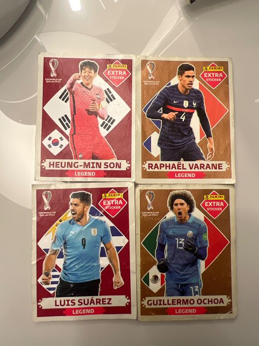 Pack 4 cromos Extra Sticker FIFA 2022
