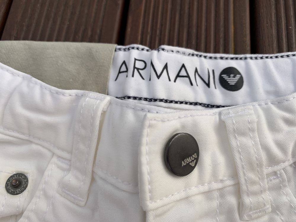 Armani Junior 2 lata r. 92 94 spodnie chłopięce oryginalne długie