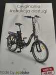 Mało używany rower elektryczny składany Ecobike Even