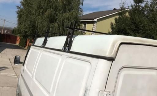 Перекладины стальные на крышу для автомобилей ГАЗель.