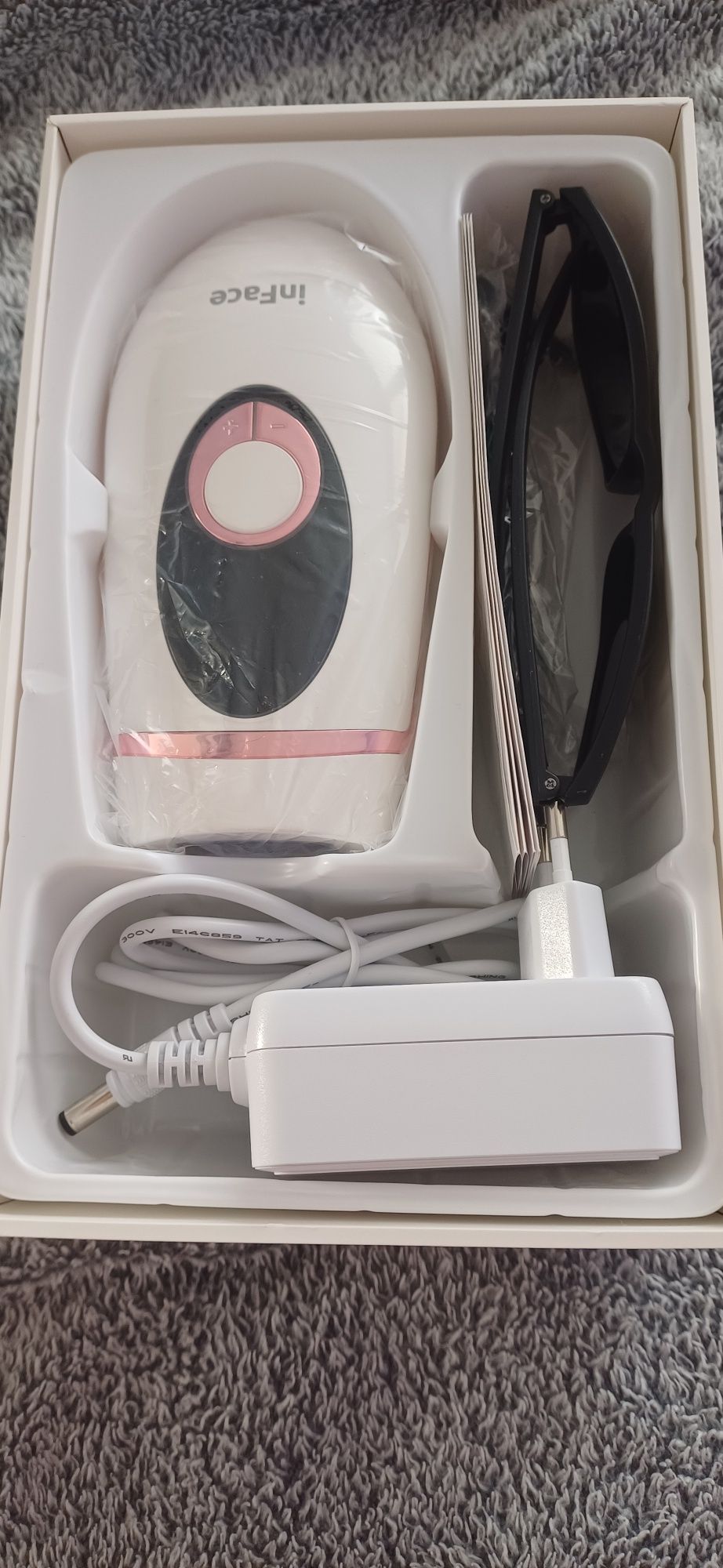 Depilator laserowy IPL wyświetlacz LCD xiaomi in face