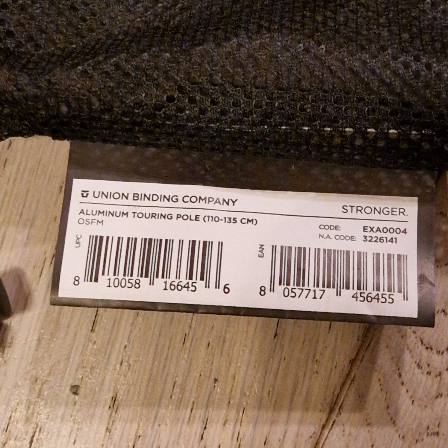 Kijki Union aluminiowe 110-135 split, skitury,