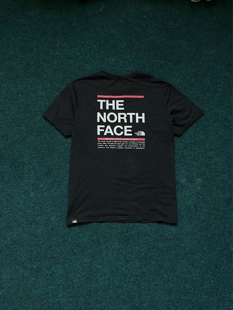 Футболка The North Face з логотипом/Нові колекції/Оригінал/Чорна