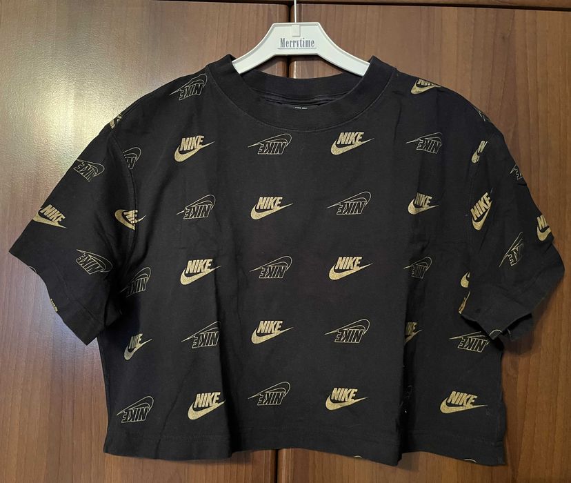 T-shirt damski Nike czarny