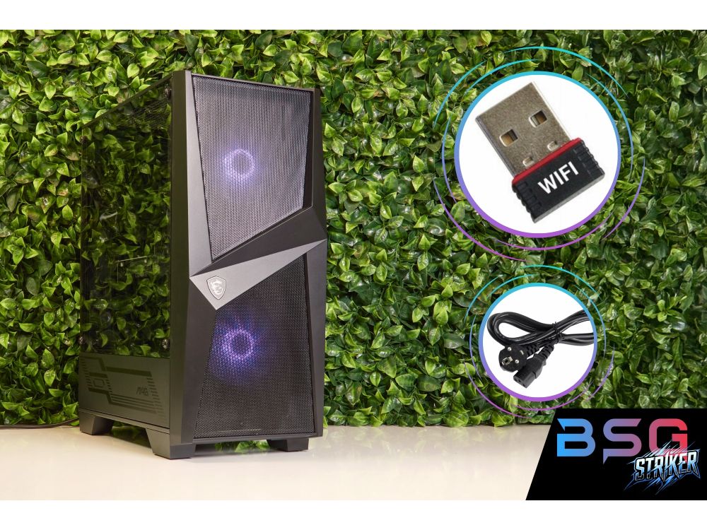BSG Striker V18 Komputer i7, 16GB DDR4, 512GB SSD, RTX3050, Win10Pro