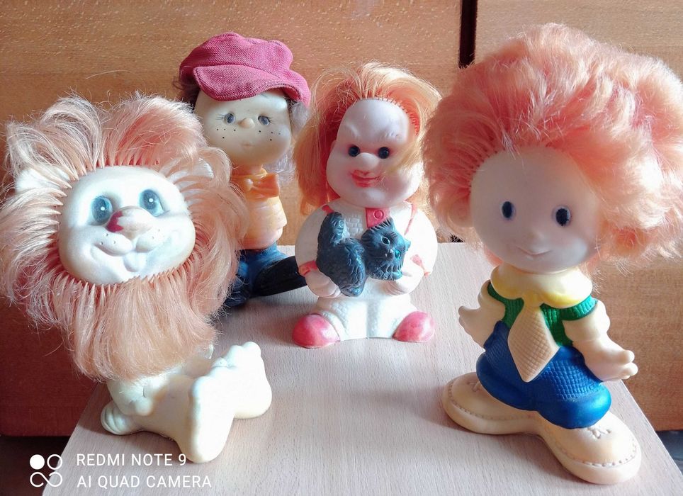 Игрушки резиновые СССР