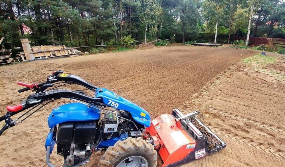 Usługi glebogryzarką separacyjną