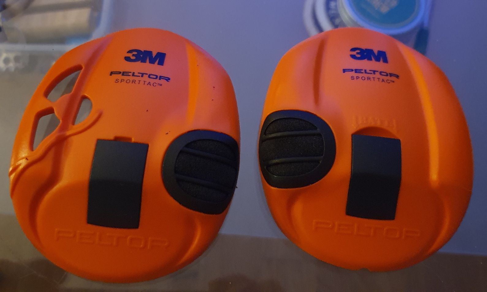 Nakładki słuchawki aktywne Peltor 3M Sportowe pomarańczowe NOWE