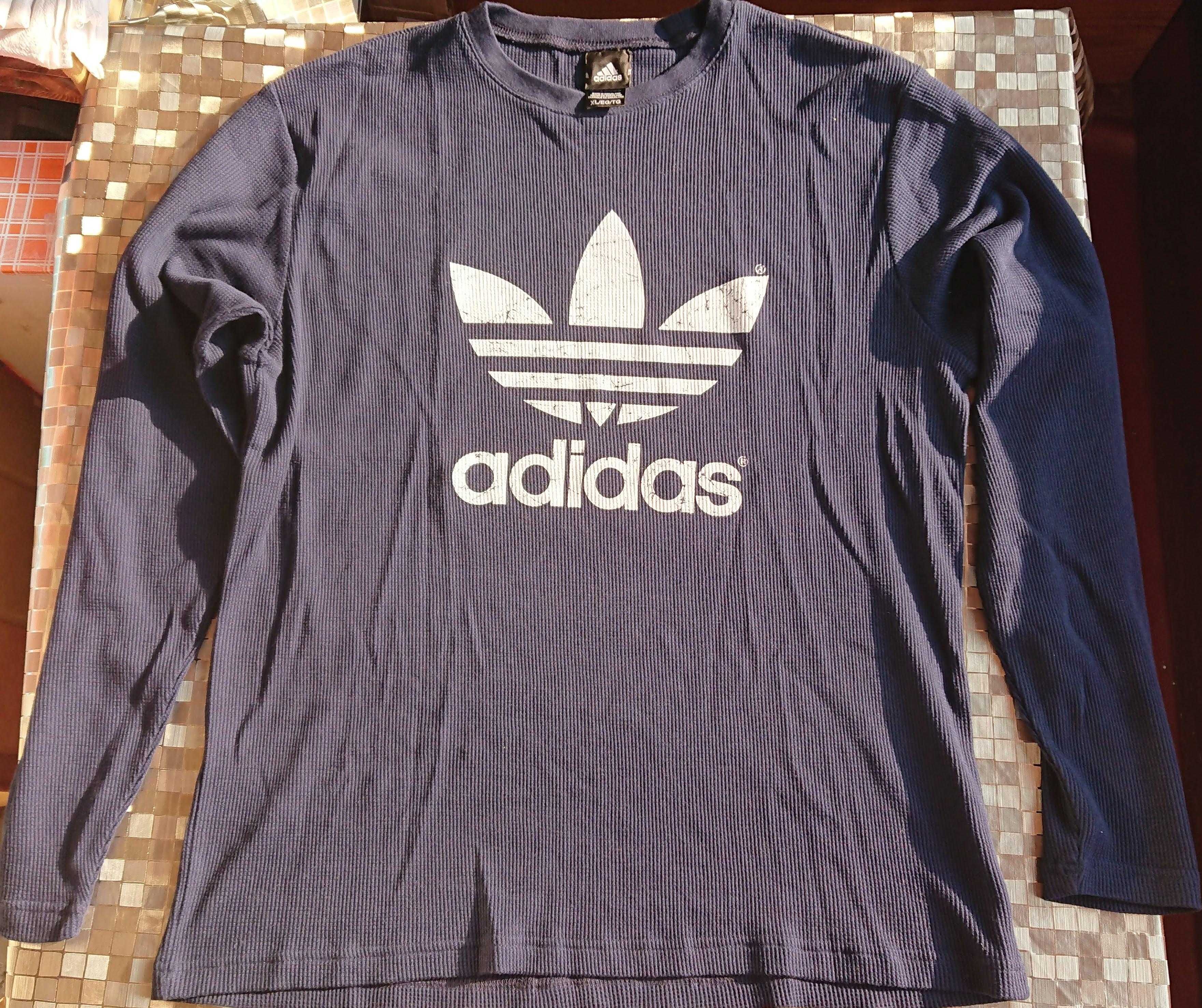 Світер Джемпер Adidas розмір XL Темно-синій Новий