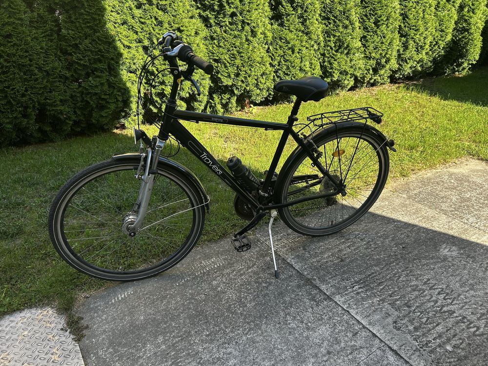 Rower miejski trekkingowy Travers – sprawny, 21 biegów