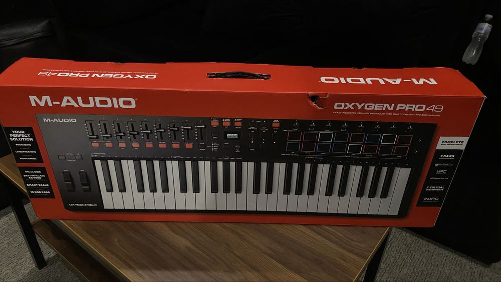 M-audio oxygen pro 49, midi клавіатура, контролер