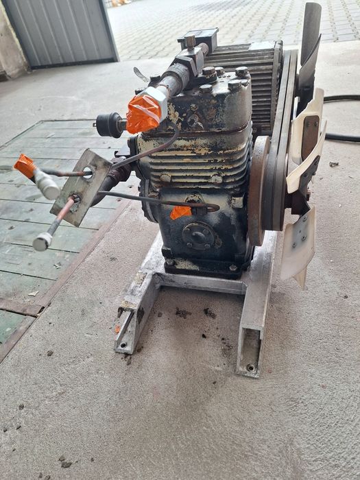 Sprężarka do agregatu, silnik elektryczny 6 kw