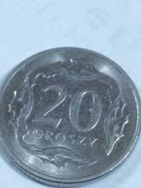 .Монеты 20 GROSY польских злотых