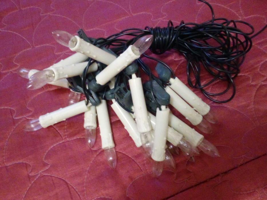 Новогодняя гирлянда СССР.