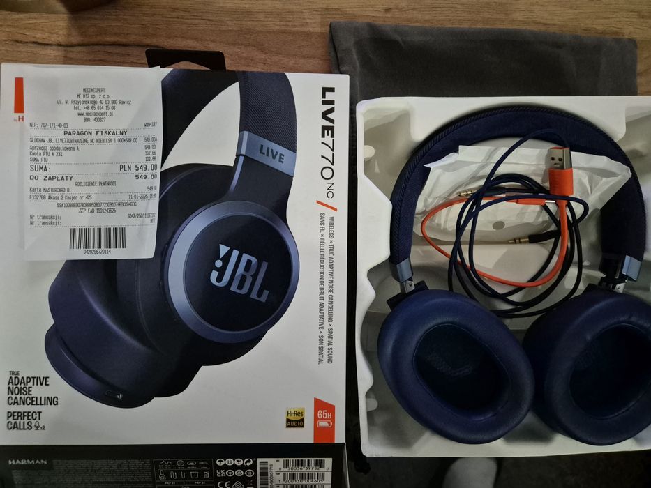 Słuchawki JBL Live 770 NC