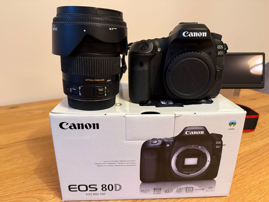 Canon 80D + Sigma 17-50