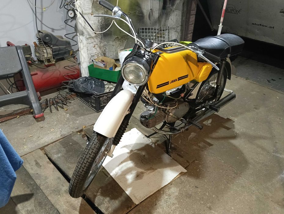 jawa mustang po renowacji