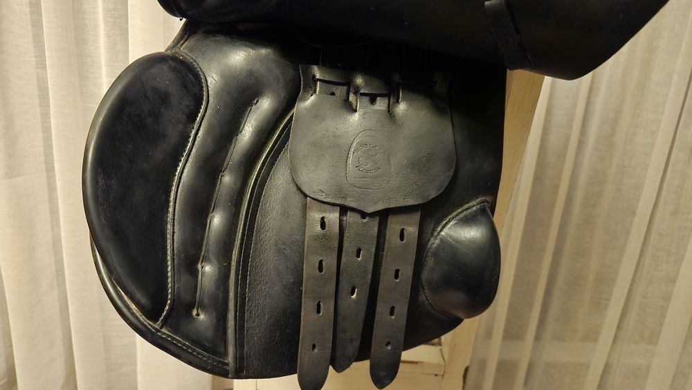 Siodło wszechstronne skokowe siodlarz pleszew 17.5 18