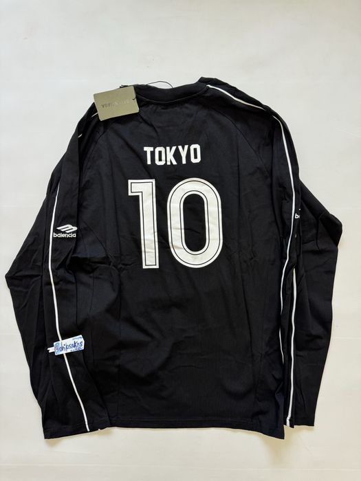 Лонгслив Balenciaga Soocer paris Tokyo Longsleeve vetements raf M L