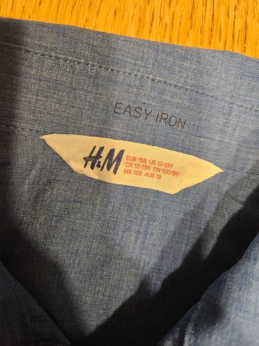 Koszula wizytowa z h&m idealna easy iron