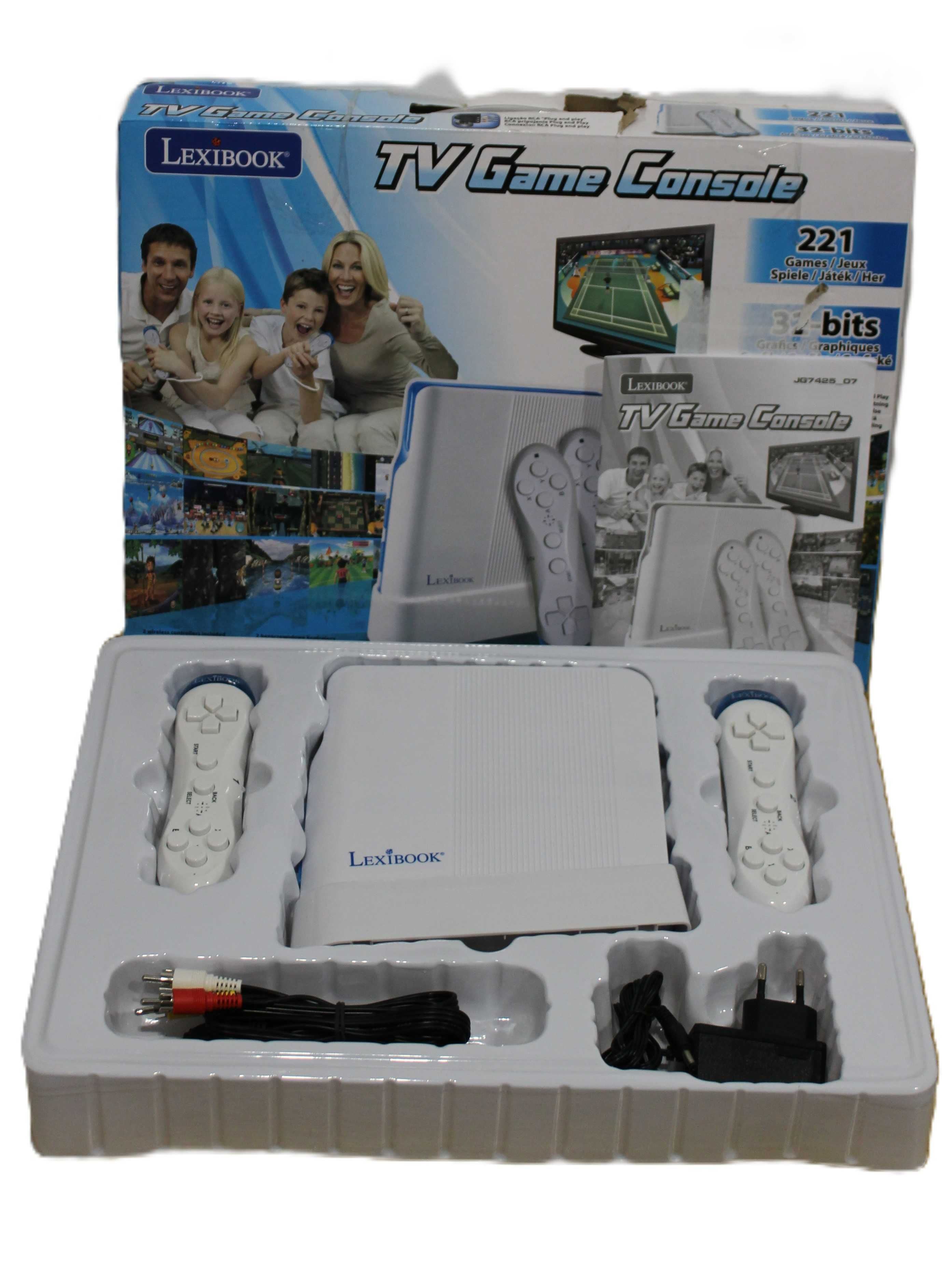 Konsola Lexibook JG7425 TV Game Console 221-IN-1