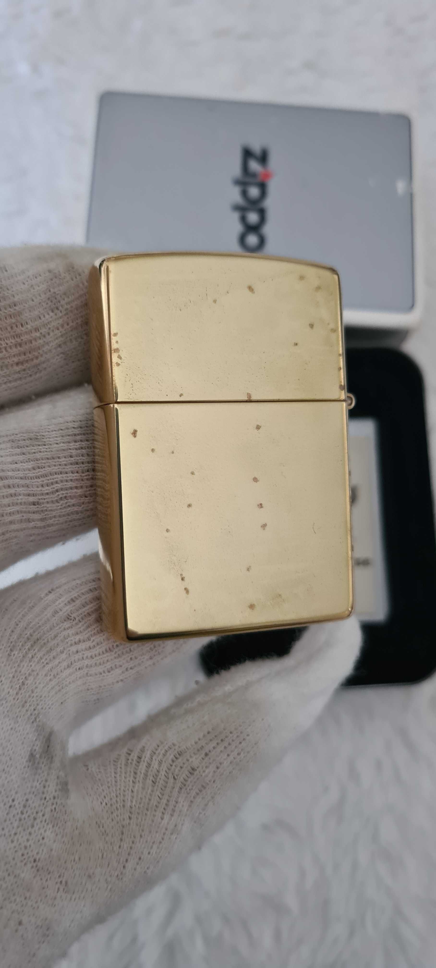 Zapalniczka Zippo Karty Brass 1998r. XIV. Nowa