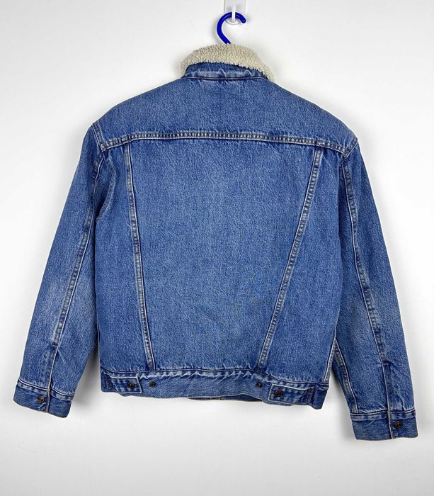 Kurtka jeansowa LEVIS STRAUSS sherpa damska katana baranek r. S