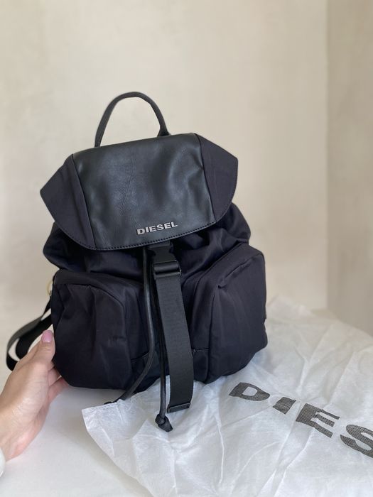 Нейлоновий текстильний рюкзак Diesel Bimba y lola zara