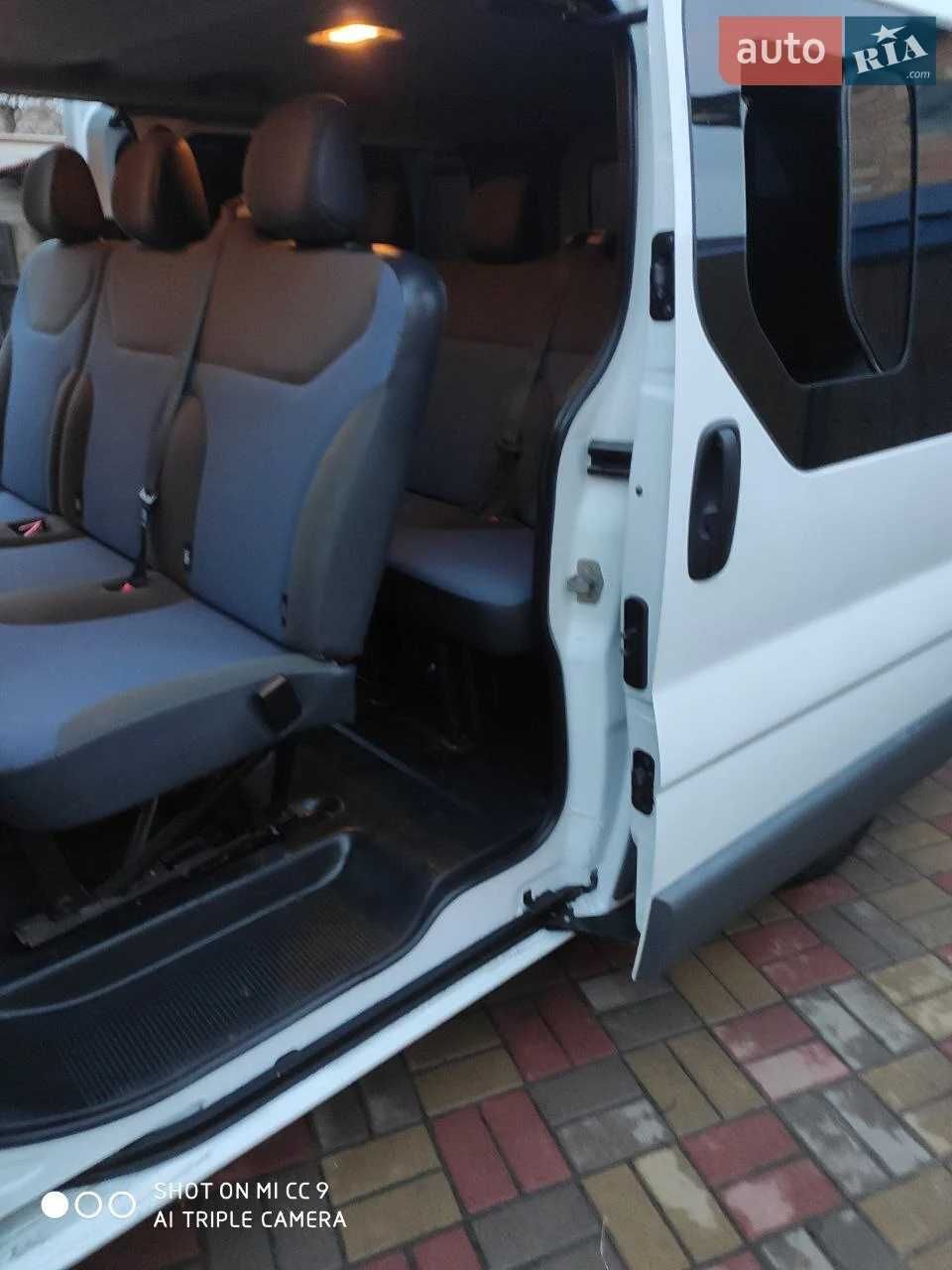 Renault Trafic 2012, НайМаксі компл, Довга база, Пас, 2 здвижних двері