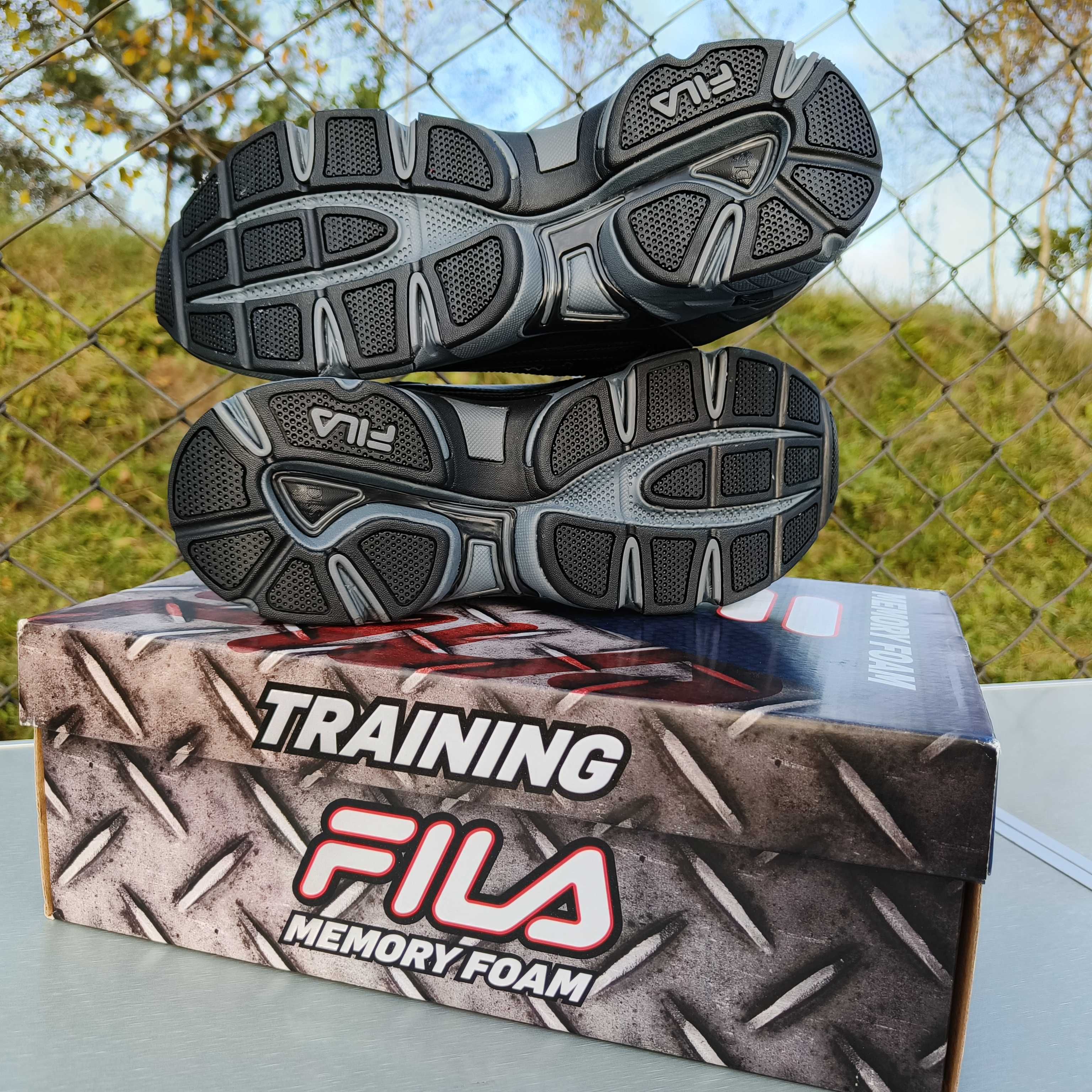Fila Memory Decimus 7 кросівки шкіряні чоловічі чорні