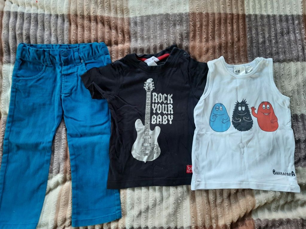 Одяг для хлопчика джинси 86 футболка гольф