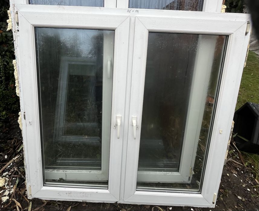 Okno plastikowe używane