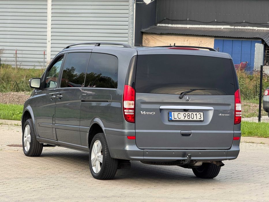 Mercedes Viano CDI-automat- Long 4x4 -Ambiente/Biznes-Salon PL-zamiana