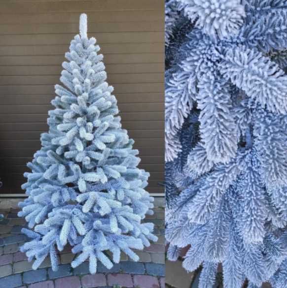 ПРЕМИУМ Литая Елка зеленая голубая Ель Сосна Ялинка лита зелена штучна