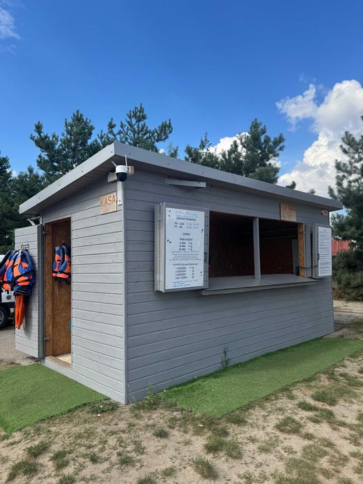 Na sprzedaż domek letniskowy/ beach bar/ budka gastro 5,50x2,65x2,20 m