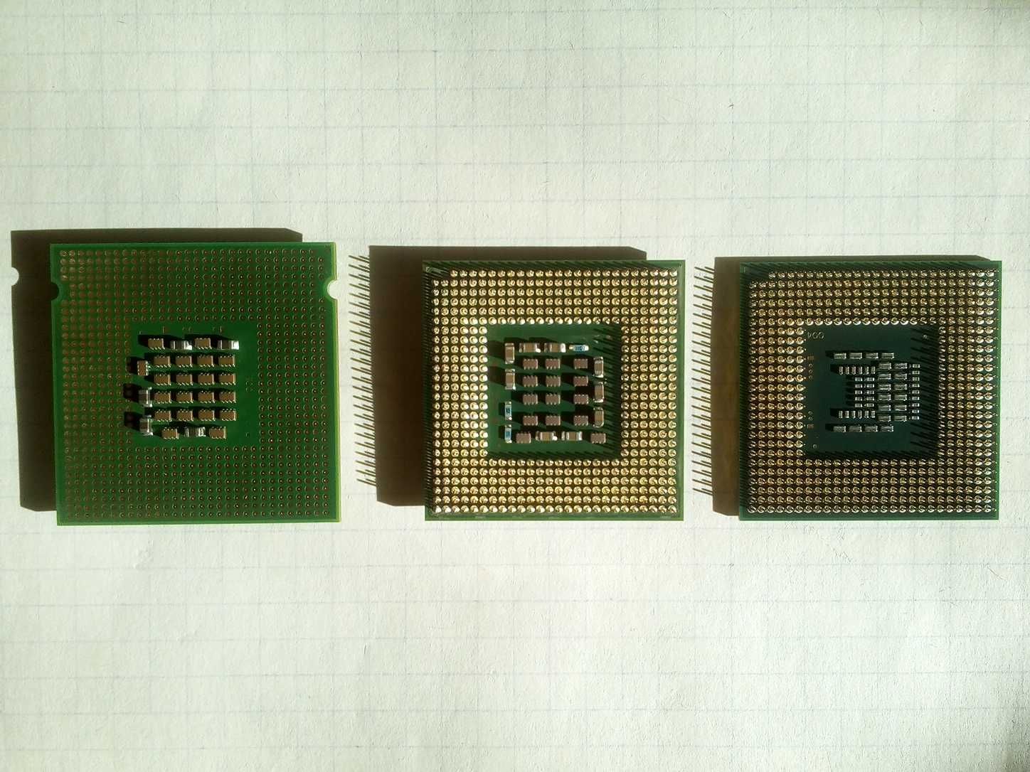 Процессоры одноядерные под сокет P, socket 478 и 775, цена за шт.