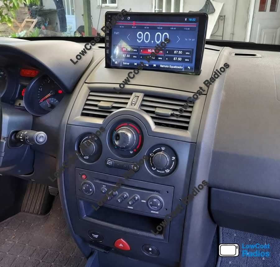 Auto Rádio 9' RENAULT MEGANE 2 | GPS ANDROID Bluetooth USB APPS WIFI