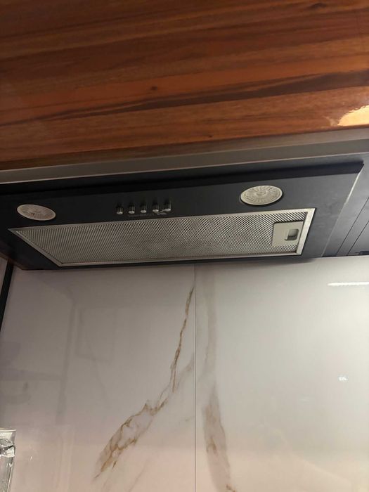 Kuchnia z AGD  Fornir połysk  Nowy blat  Styl loftowy  Bez piekarnika