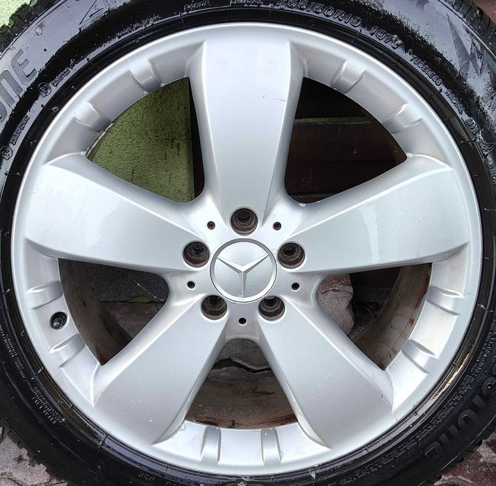ALUFELGI Zima 19 5x112 Org Mercedes ML GL W164 Bridgestone z 22r.