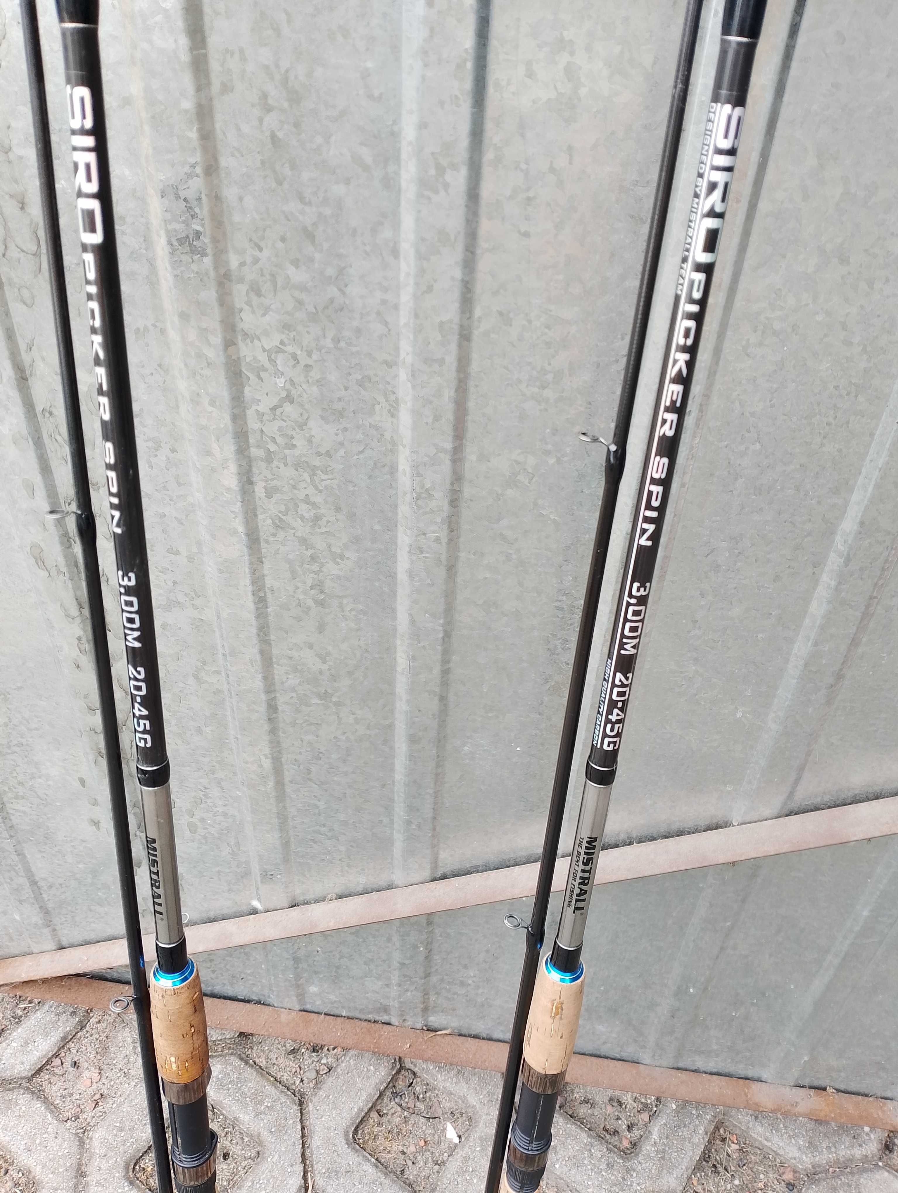 2 Wędki Mistrall siro picker Spin 3m /45g